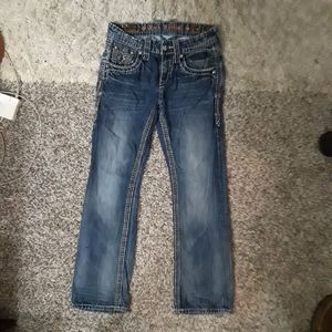 Rock Revival Remedy Relaxed Straight Jean 29W 31L